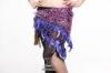 Sweet Shinning Belly Dance Hip Scarves Egyptian For Performance / Practice Wear