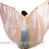 Beautiful Pink White Purple Belly Dance Isis Wings For Girls , Dia 145cm