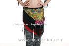 Classical Adult Egyptian Belly Dance Hip Scarf Pattern With Embroidered Flower