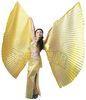 Gold Silver Shinning Belly Dancer Wings Butterfly Shaped , Belly Dancing Clothes