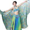 Fashion Special Belly Dance Wings Performance Wear In Green Color