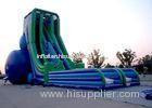 Customized 0.55mm PVC Fire Resistant Outside Big Inflatable Slide Rental