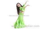 Fruit Green Princess Style Girls Belly Dance Costume Top + Skirt Size S / L