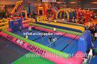 Giant Indoor Sport Game Inflatable Soccer Kick Field , Inflatable Court for Soccer Kicking