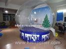 Transparent Inflatable Advertising Products Christmas Snow Globe