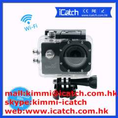 12 mega pixels HD sj4000 wifi camera with Hand shock resistant function