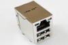 Gigabit POE RJ45 Multi USB Connector Jack Side Entry For SDH , PDH