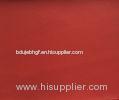 Red Faux Leather Fabric For Handbags , Buffalo Artificial Leather Fabric