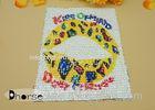 Clothing Sew On Colorful Custom Sequin Appliques With Lip Printing