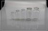 Clear crimp neck Glass Injection Vials , antibiotic tubular glass vials