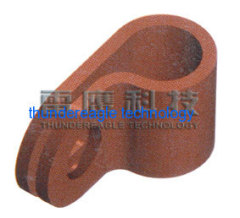 One hole cable clip