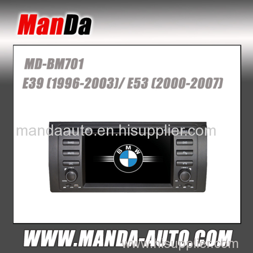2 din Car dvd gps for BMW E39 E53 M5 (1996-2003) car dvd player with gps navigation auto parts