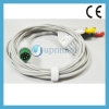 MEK One piece 5 Lead ecg cable clip IEC