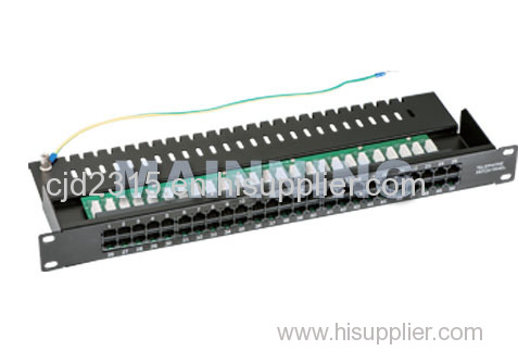 CAT3 Telephone Patch Panel 50port