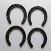 Professional Small Rubber Horse Shoes 1201218mm , Black