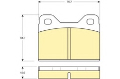 Brake block for FERRARI