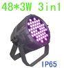 Multi Color IP65 Outdoor 48 x 3w Led Par 64 Light For Wedding / Party / Event Lighting