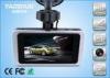 Surveillance HD WIFI Car DVR With Dual Camera , GPS Radar Detector