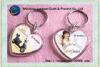 Coin Holder Photo Frame Crystal Acrylic Keychain Gift For Lovers
