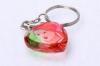 Crystal photo acrylic keychain with coin holder as souvenir and gift