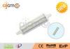 8 Watt Aluminum LED R7S 118mm AC100 - 240V , 3014 SMD R7S Bulb Led