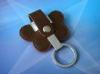 Free Logo Print Butterfly Shape Leather USB Flash Drive 32GB 64GB