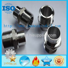 Stainless steel nipple Stainless steel union threaded end Stainless steel hexagon threaded pipe connection Nipples