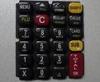 Glossy Oil And 3 Colors Printing Silicone Rubber Molding For Keypad