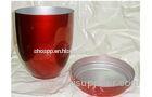 High gloss paint steel urn for cremation , ash container for adult