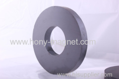 Customized Large Strontium Y30 Ferrite Magnet Ring For Sale
