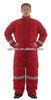Red Or Customized Winter Flame Retardant Freezer Suits Insulated Cold Wear