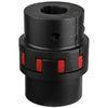 black iron Rotary Screw Air Compressor Couplings motor shaft coupler