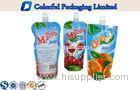 250ml Beverage Laminated Stand Up Pouch With Spout , liquid packaging bags