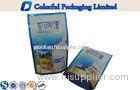 Recyclable Stand Up Bag For Whey Powder , Aluminum Foil Flour Pouch