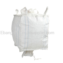 cross corner bags with top and bottom spout for 1000kg industiral packing