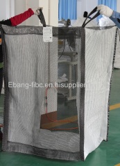 ventilated 4 loop flexible intermediate bulk container