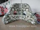 PVC tarpaulin Mossy Inflatable Paintball Bunkers For Paintball Sports
