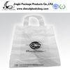 White promotional HDPE LDPE Rope Handle Bags Plastic Shopping Bags