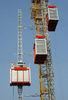 1600kg Double Cage Mast Construction Material Hoist High Reliability , Passenger Hoist