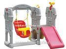 Toddlers Garden Playsets Castle Playground Single Swing Sets Slides