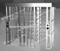 High Security Full Height Turnstiles Indoor Outdoor Electric For Hotel