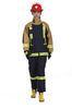 Hi Vis Nomex IIIA FR Firefighter Uniform for Firefighting Yellow Orange Navy Blue