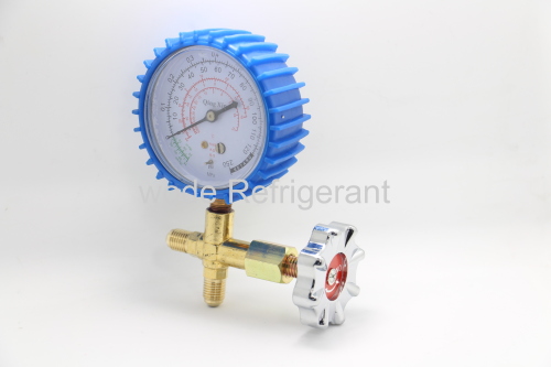 4 way manifold gauge/manometer/refrigerant gauge