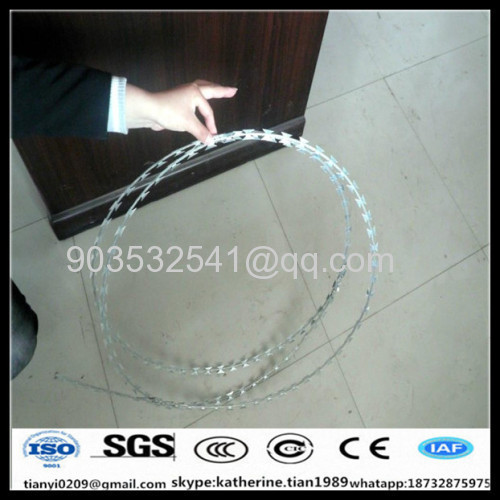 anping factory manufacturer cheap bto-20 razor wire 