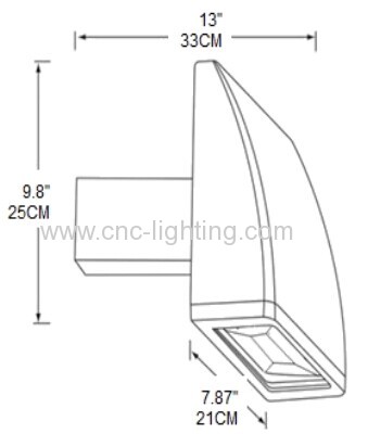 UL approved LED Area Floodlight with OSRAM LED chips and Meanwell Driver (35w and 45w and 60w and 75w and 105w)