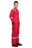 ECO-friendly NFPA2112 FR Cotton Flame Retardant Coveralls with Reflective Tape