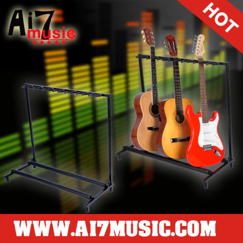 AI7MUSIC Display Guitar Stand for 7 electric guitars