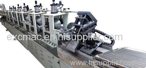 Paper edge protector machine