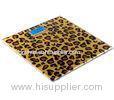 personalized thinner Electronic Bathroom Scales leopard printable H 26mm