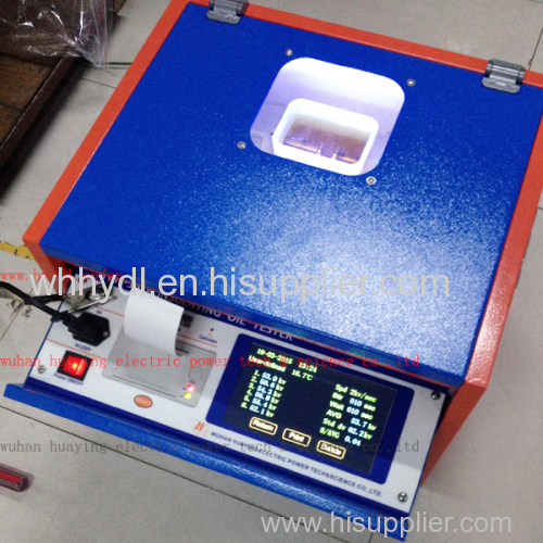 insulating oil testing set